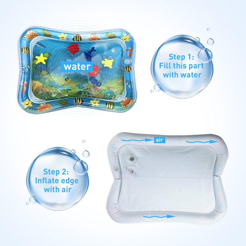 Inflatable Water Cushion Baby Pat Inflatable Water Adding Game Water Cushion Baby Inflatable Ice Pad Children's Toys in Stock Inflatable Water Cushion Baby Pat Inflatable Water Adding Game Water Cushion Baby Inflatable Ice Pad Children's Toys in Stock