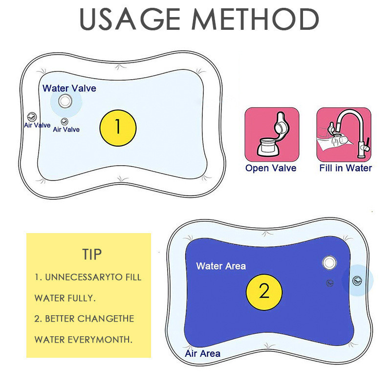 Inflatable Water Cushion Baby Pat Inflatable Water Adding Game Water Cushion Baby Inflatable Ice Pad Children's Toys in Stock Inflatable Water Cushion Baby Pat Inflatable Water Adding Game Water Cushion Baby Inflatable Ice Pad Children's Toys in Stock