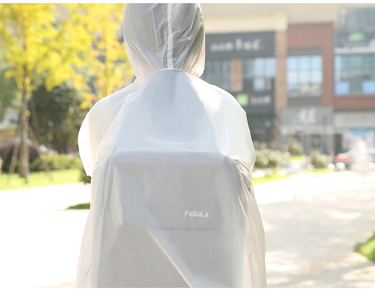 Fasola Raincoat Jacket Tourist Mountaineering Hiking Transparent Outdoor Unisex Portable Disposable Poncho Fasola Raincoat Jacket Tourist Mountaineering Hiking Transparent Outdoor Unisex Portable Disposable Poncho