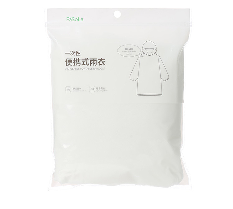 Fasola Raincoat Jacket Tourist Mountaineering Hiking Transparent Outdoor Unisex Portable Disposable Poncho Fasola Raincoat Jacket Tourist Mountaineering Hiking Transparent Outdoor Unisex Portable Disposable Poncho