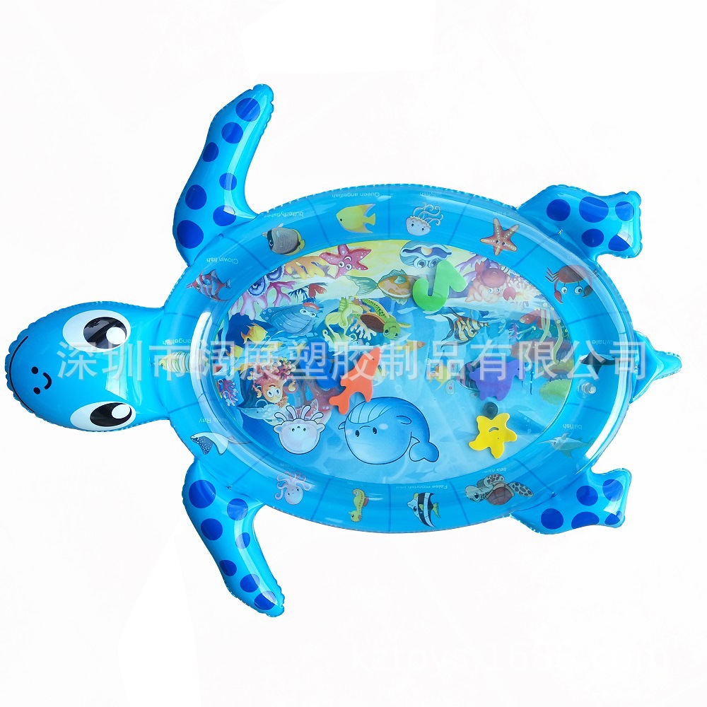 Currently Available Inflatable Turtle Pat Pad Turtle-Shaped Baby Water Pad Infant Pai Pai Le Ice Pad