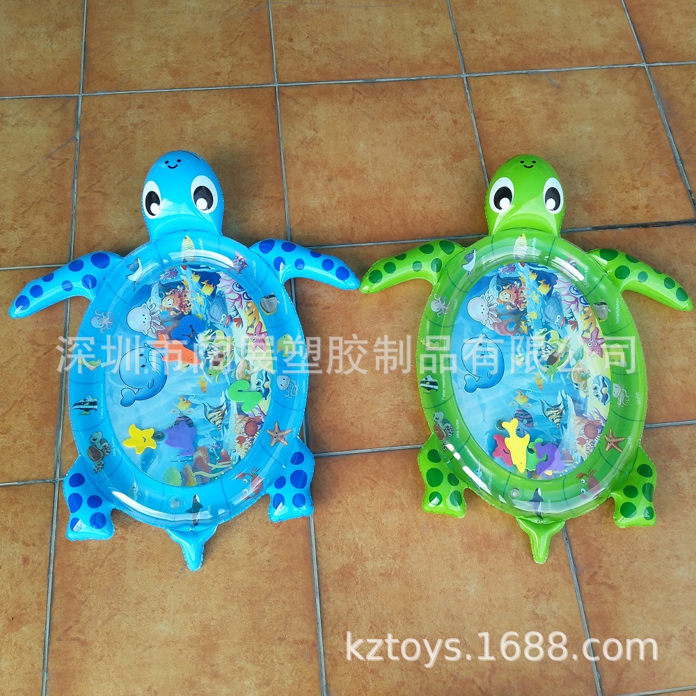 Currently Available Inflatable Turtle Pat Pad Turtle-Shaped Baby Water Pad Infant Pai Pai Le Ice Pad Currently Available Inflatable Turtle Pat Pad Turtle-Shaped Baby Water Pad Infant Pai Pai Le Ice Pad
