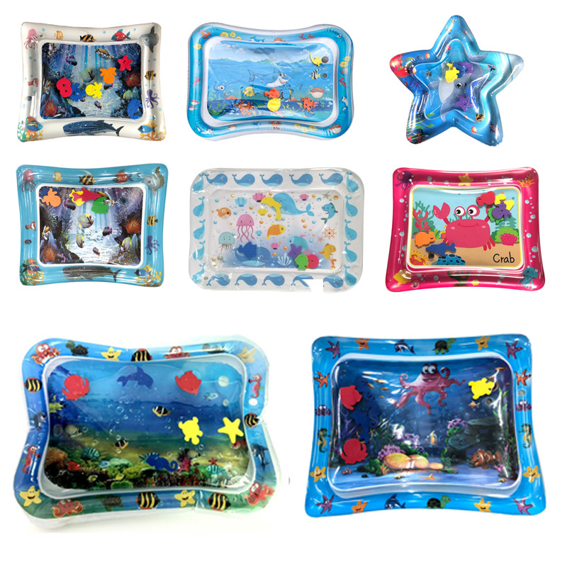 Baby Ice Pad Large Baby Inflatable Pai Pai Le Water Pad Inflatable Water Pad Prone Pat Water Pad Toy