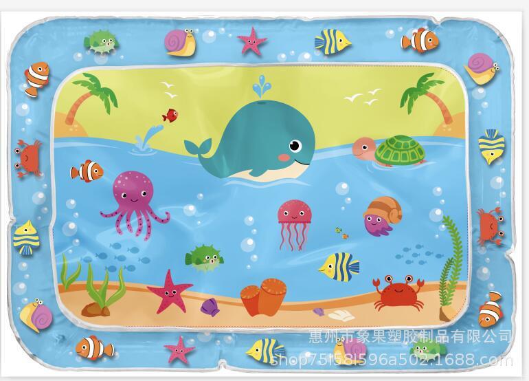 Baby Inflatable Pai Pai Le Water Pad Environmental Protection Baby Crawling Pad Inflatable Water Pad Prone Pat Pad One Product Dropshipping