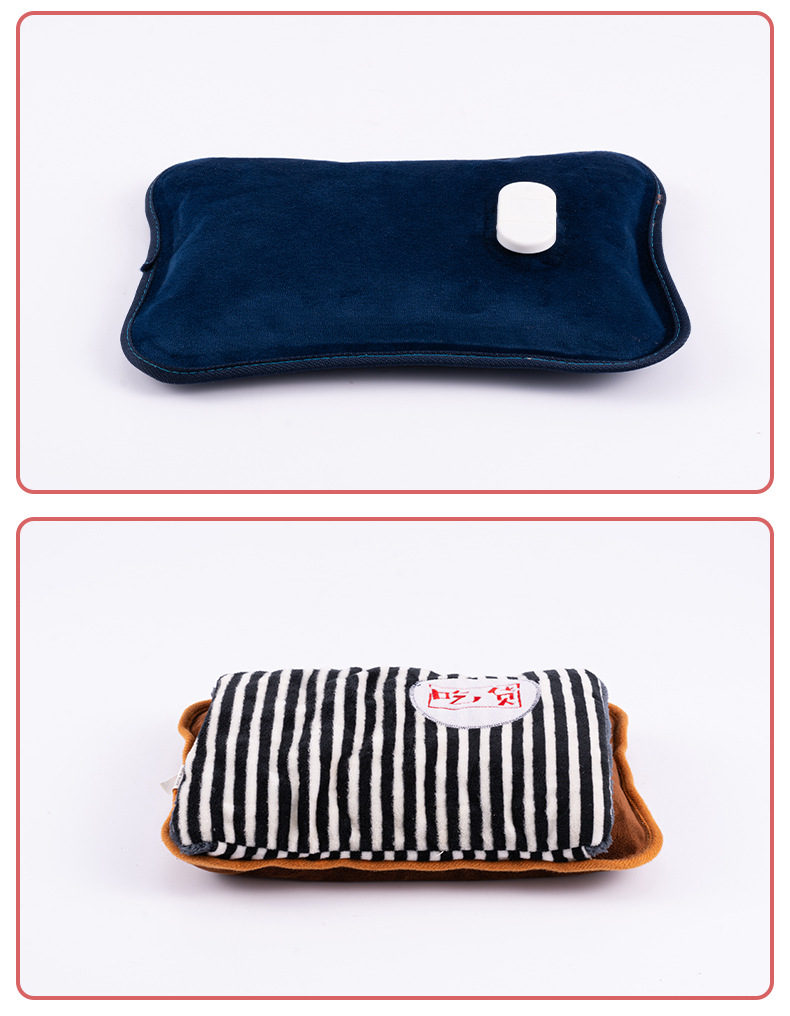 New National Standard Hot Water Bag Plug-in Explosion-Proof Waist Support Hot-Water Bag Charging Mercerized Winter Portable Electric Warming Warmer