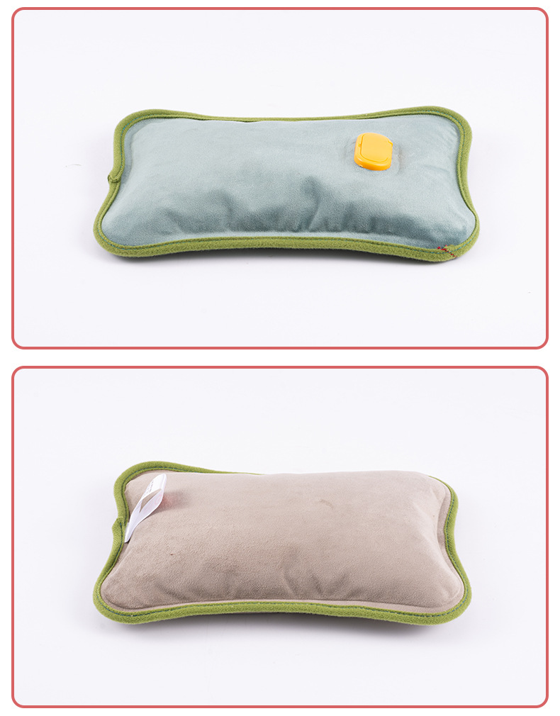 New National Standard Hot Water Bag Plug-in Explosion-Proof Waist Support Hot-Water Bag Charging Mercerized Winter Portable Electric Warming Warmer