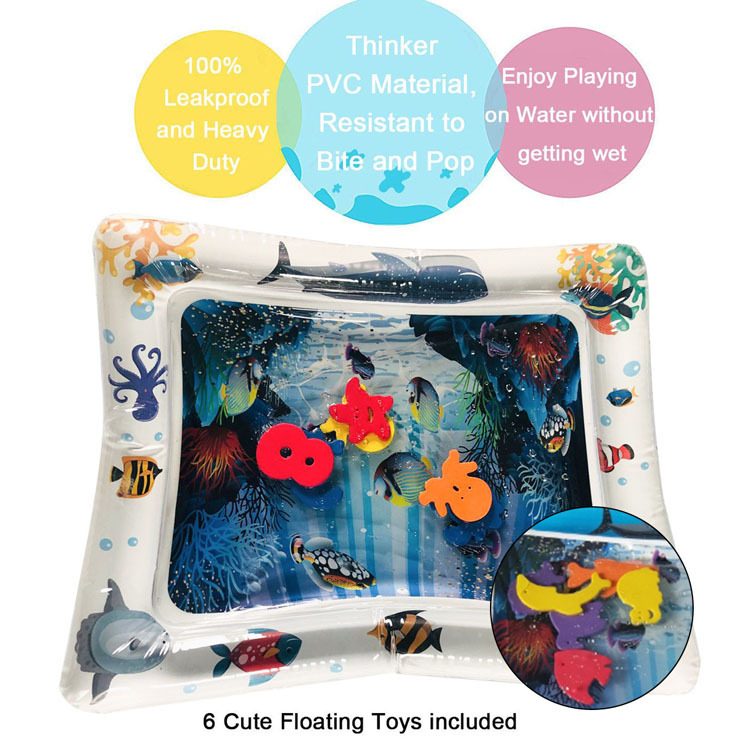 Pat Pad Baby Ice Pad Baby Inflatable Pai Pai Le Water Pad Baby Prone Pat Pad Factory Direct Sales Cross-Border Pat Pad Baby Ice Pad Baby Inflatable Pai Pai Le Water Pad Baby Prone Pat Pad Factory Direct Sales Cross-Border