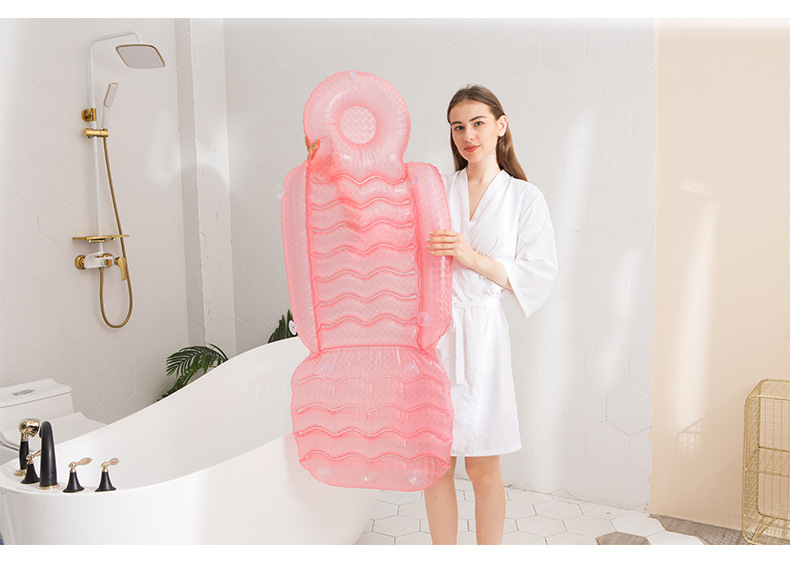 In Stock Wholesale Adult Spa Inflatable Cushion with Suction Cup Beauty Hip Pad Hot Spring Massage Back Inflatable Mattress In Stock Wholesale Adult Spa Inflatable Cushion with Suction Cup Beauty Hip Pad Hot Spring Massage Back Inflatable Mattress
