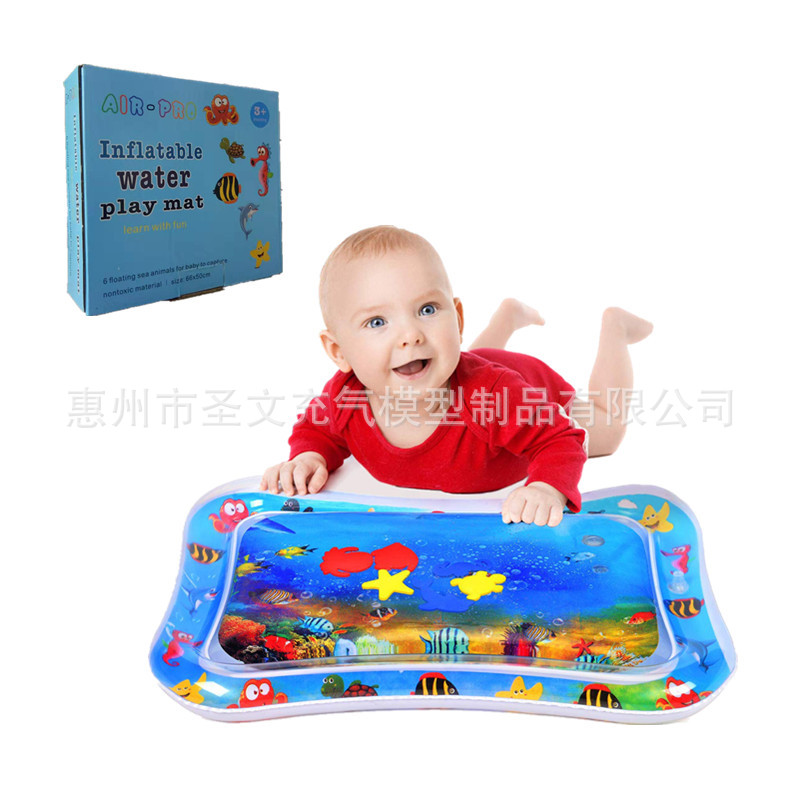 Manufacturer Currently Available Baby Ice Pad Large Baby Inflatable Pai Pai Le Water Pad Baby Prone Pat Pad CPC Certification