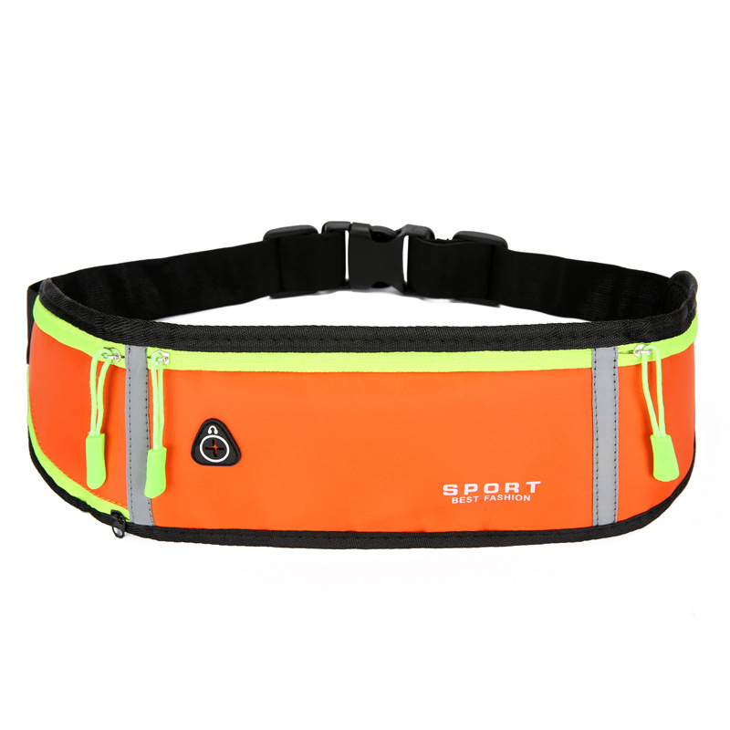 Sports Waist Bag Outdoor Running Mobile Phone Bag Men Women Personal Equipment Waterproof Invisible Ultra-Thin Mini Small Waist Bag