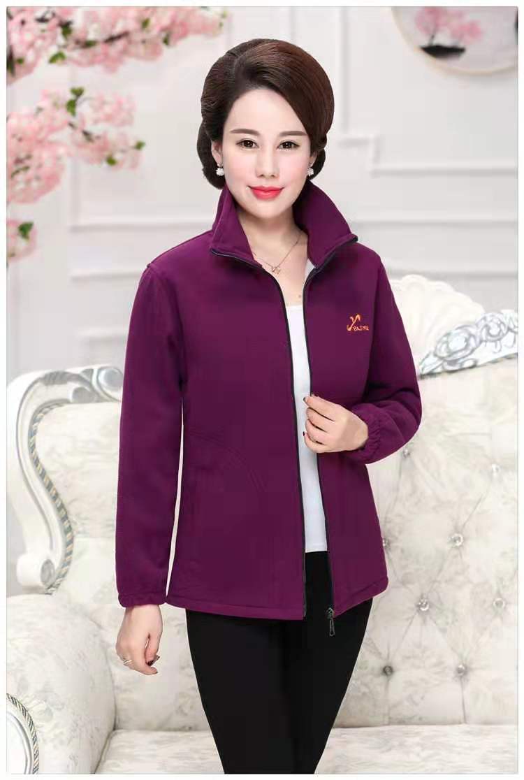 New Autumn and Winter Outdoor Fleece Women's Polar Fleece Jacket Thick Warm Sports Loose Zipper Sweater Wholesale New Autumn and Winter Outdoor Fleece Women's Polar Fleece Jacket Thick Warm Sports Loose Zipper Sweater Wholesale