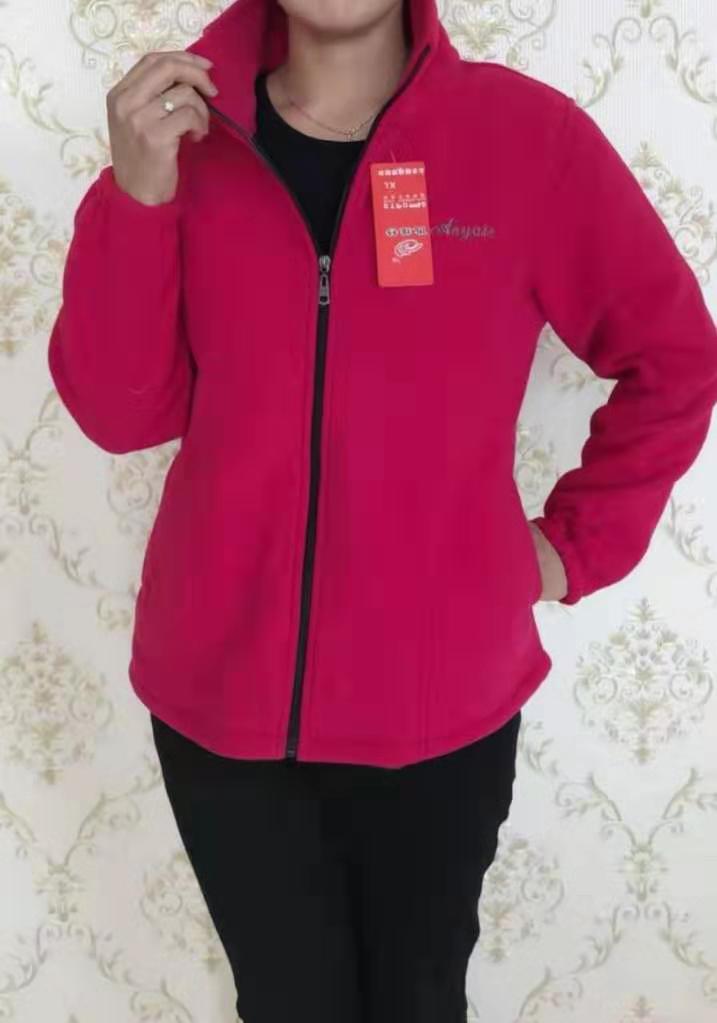 New Autumn and Winter Outdoor Fleece Women's Polar Fleece Jacket Thick Warm Sports Loose Zipper Sweater Wholesale New Autumn and Winter Outdoor Fleece Women's Polar Fleece Jacket Thick Warm Sports Loose Zipper Sweater Wholesale