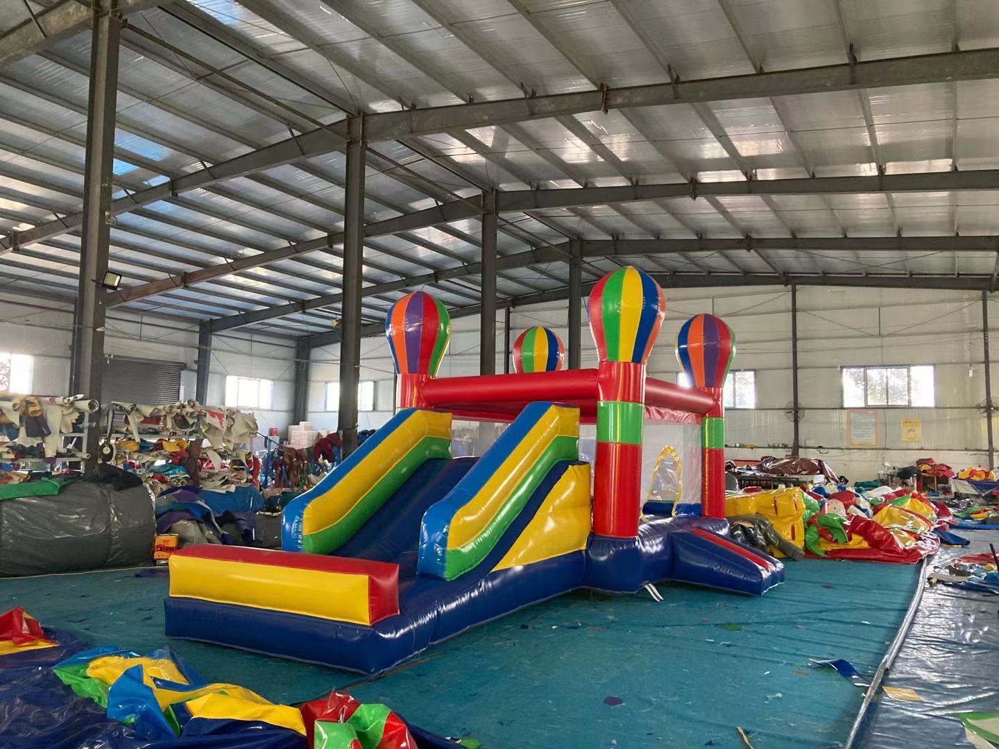 Outdoor Large Children's Inflatable Castle Slide Rock Climbing Inflatable Trampoline Trampoline Air Bag Pad Square Amusement Equipment Outdoor Large Children's Inflatable Castle Slide Rock Climbing Inflatable Trampoline Trampoline Air Bag Pad Square Amusement Equipment