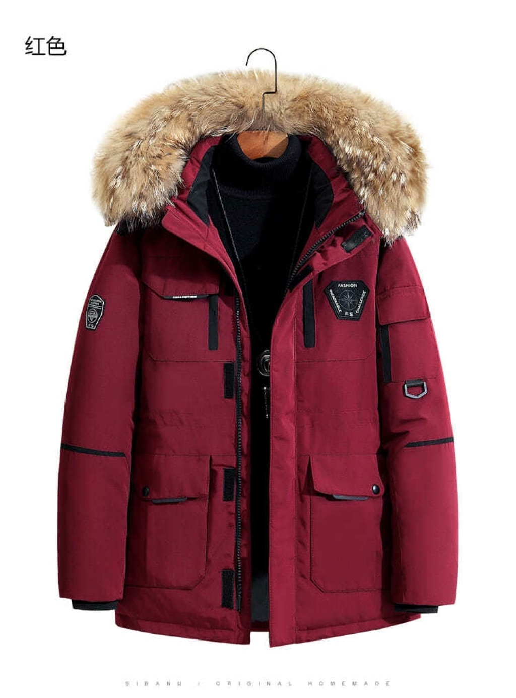 2020 Winter Canadian Couple down Jacket Men's Mid-Length Running Men's Outdoor Padded Overalls Jacket Men 2020 Winter Canadian Couple down Jacket Men's Mid-Length Running Men's Outdoor Padded Overalls Jacket Men