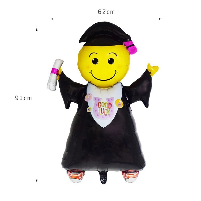 Graduation Balloon 2022 Graduation Season Aluminum Film Balloon Party Background Decoration Atmosphere Layout Graduation Cap Word Balloon Graduation Balloon 2022 Graduation Season Aluminum Film Balloon Party Background Decoration Atmosphere Layout Graduation Cap Word Balloon