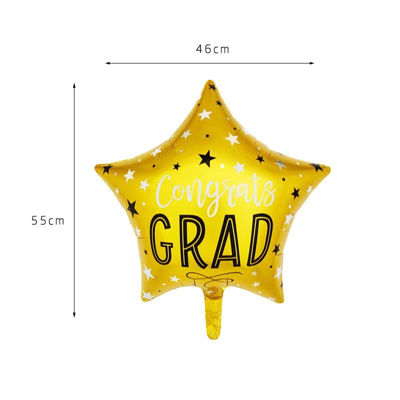 Graduation Balloon 2022 Graduation Season Aluminum Film Balloon Party Background Decoration Atmosphere Layout Graduation Cap Word Balloon Graduation Balloon 2022 Graduation Season Aluminum Film Balloon Party Background Decoration Atmosphere Layout Graduation Cap Word Balloon
