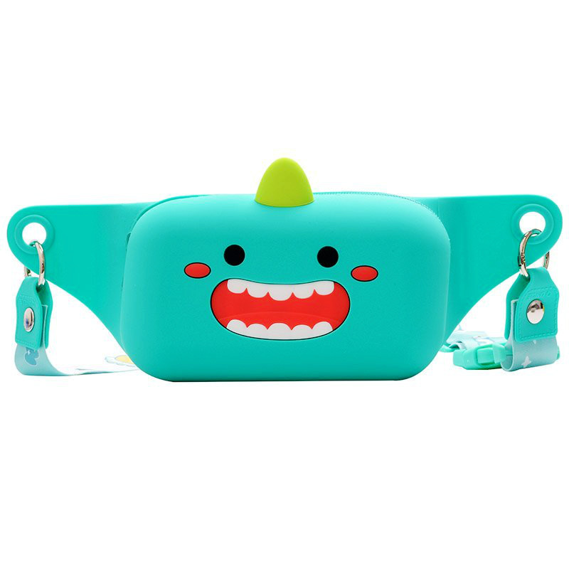 Children&#039;s Silicone Waist Bag Female Parent-Child Fashion Crossbody Chest Bag 2020 New Girl Cute Shoulder Bag Accessory Bag