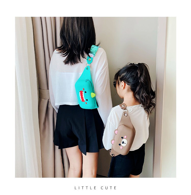 Children's Silicone Waist Bag Female Parent-Child Fashion Crossbody Chest Bag 2020 New Girl Cute Shoulder Bag Accessory Bag Children's Silicone Waist Bag Female Parent-Child Fashion Crossbody Chest Bag 2020 New Girl Cute Shoulder Bag Accessory Bag