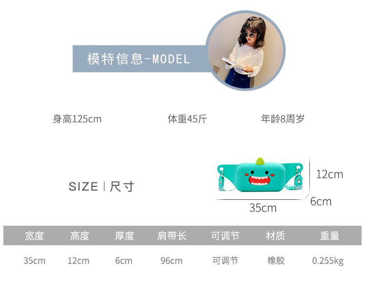 Children's Silicone Waist Bag Female Parent-Child Fashion Crossbody Chest Bag 2020 New Girl Cute Shoulder Bag Accessory Bag Children's Silicone Waist Bag Female Parent-Child Fashion Crossbody Chest Bag 2020 New Girl Cute Shoulder Bag Accessory Bag