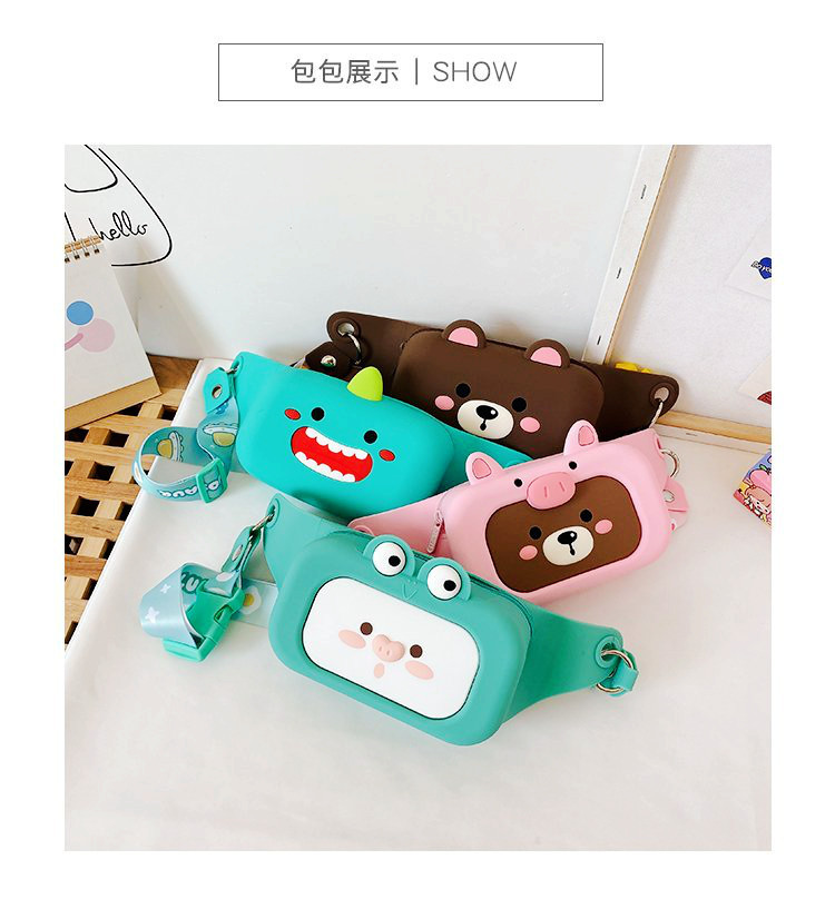 Children's Silicone Waist Bag Female Parent-Child Fashion Crossbody Chest Bag 2020 New Girl Cute Shoulder Bag Accessory Bag Children's Silicone Waist Bag Female Parent-Child Fashion Crossbody Chest Bag 2020 New Girl Cute Shoulder Bag Accessory Bag