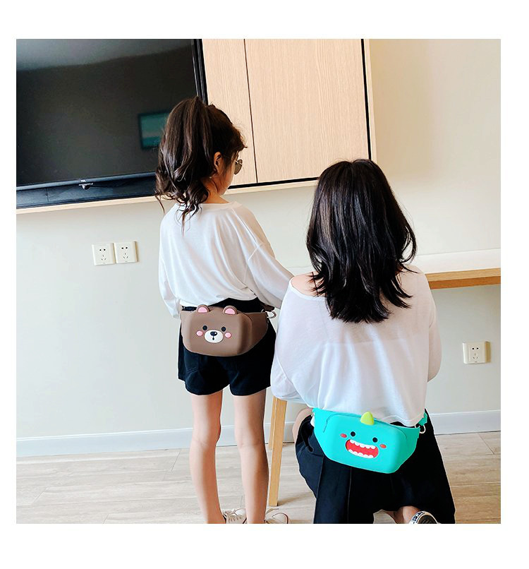 Children's Silicone Waist Bag Female Parent-Child Fashion Crossbody Chest Bag 2020 New Girl Cute Shoulder Bag Accessory Bag Children's Silicone Waist Bag Female Parent-Child Fashion Crossbody Chest Bag 2020 New Girl Cute Shoulder Bag Accessory Bag