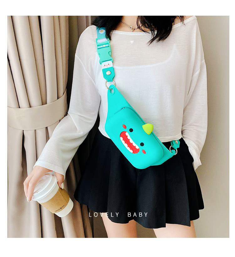 Children's Silicone Waist Bag Female Parent-Child Fashion Crossbody Chest Bag 2020 New Girl Cute Shoulder Bag Accessory Bag Children's Silicone Waist Bag Female Parent-Child Fashion Crossbody Chest Bag 2020 New Girl Cute Shoulder Bag Accessory Bag