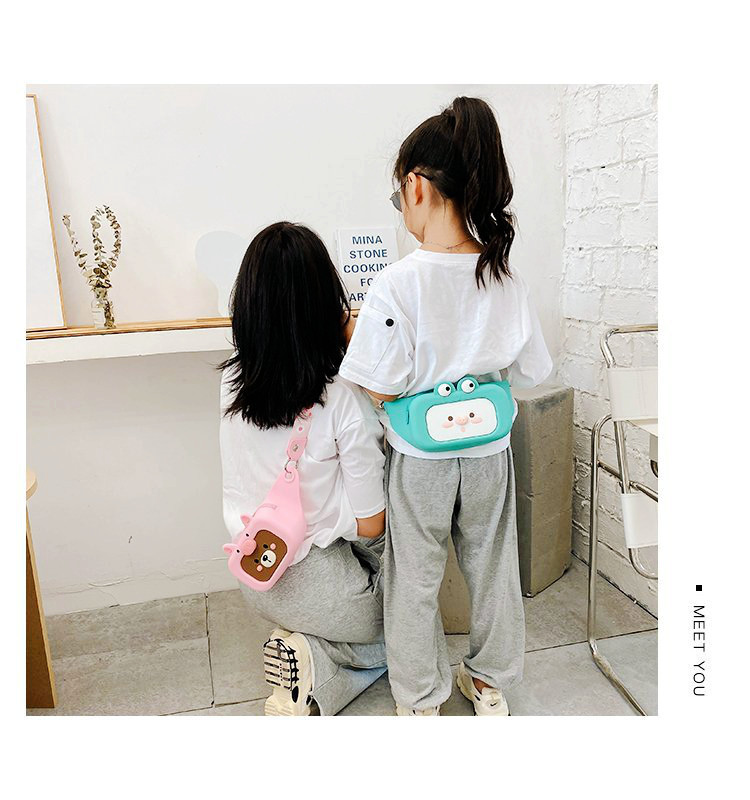 Children's Silicone Waist Bag Female Parent-Child Fashion Crossbody Chest Bag 2020 New Girl Cute Shoulder Bag Accessory Bag Children's Silicone Waist Bag Female Parent-Child Fashion Crossbody Chest Bag 2020 New Girl Cute Shoulder Bag Accessory Bag