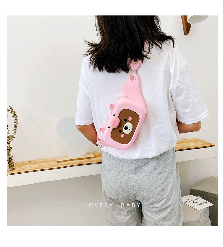 Children's Silicone Waist Bag Female Parent-Child Fashion Crossbody Chest Bag 2020 New Girl Cute Shoulder Bag Accessory Bag Children's Silicone Waist Bag Female Parent-Child Fashion Crossbody Chest Bag 2020 New Girl Cute Shoulder Bag Accessory Bag