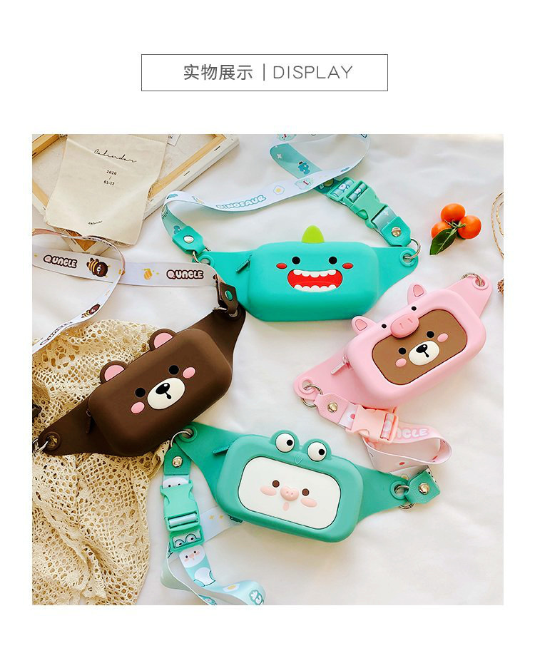 Children's Silicone Waist Bag Female Parent-Child Fashion Crossbody Chest Bag 2020 New Girl Cute Shoulder Bag Accessory Bag Children's Silicone Waist Bag Female Parent-Child Fashion Crossbody Chest Bag 2020 New Girl Cute Shoulder Bag Accessory Bag