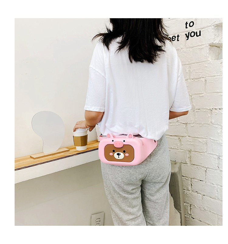 Children's Silicone Waist Bag Female Parent-Child Fashion Crossbody Chest Bag 2020 New Girl Cute Shoulder Bag Accessory Bag Children's Silicone Waist Bag Female Parent-Child Fashion Crossbody Chest Bag 2020 New Girl Cute Shoulder Bag Accessory Bag