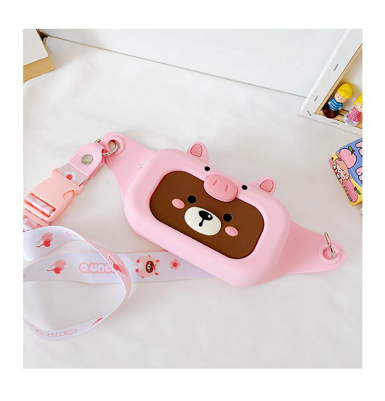 Children's Silicone Waist Bag Female Parent-Child Fashion Crossbody Chest Bag 2020 New Girl Cute Shoulder Bag Accessory Bag Children's Silicone Waist Bag Female Parent-Child Fashion Crossbody Chest Bag 2020 New Girl Cute Shoulder Bag Accessory Bag