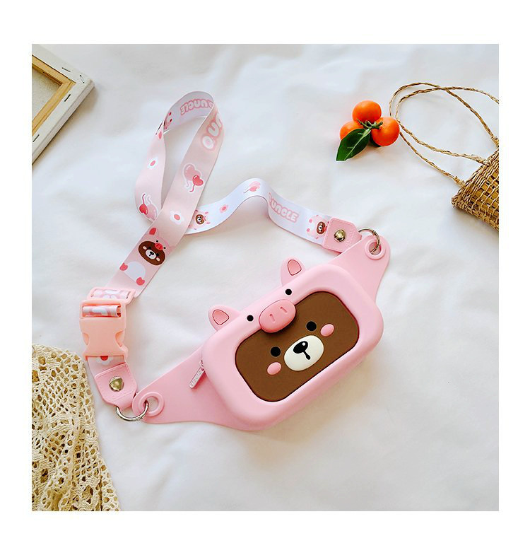 Children's Silicone Waist Bag Female Parent-Child Fashion Crossbody Chest Bag 2020 New Girl Cute Shoulder Bag Accessory Bag Children's Silicone Waist Bag Female Parent-Child Fashion Crossbody Chest Bag 2020 New Girl Cute Shoulder Bag Accessory Bag