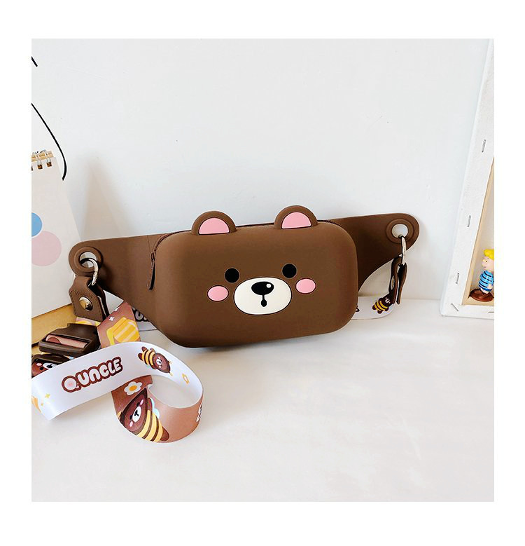 Children's Silicone Waist Bag Female Parent-Child Fashion Crossbody Chest Bag 2020 New Girl Cute Shoulder Bag Accessory Bag Children's Silicone Waist Bag Female Parent-Child Fashion Crossbody Chest Bag 2020 New Girl Cute Shoulder Bag Accessory Bag