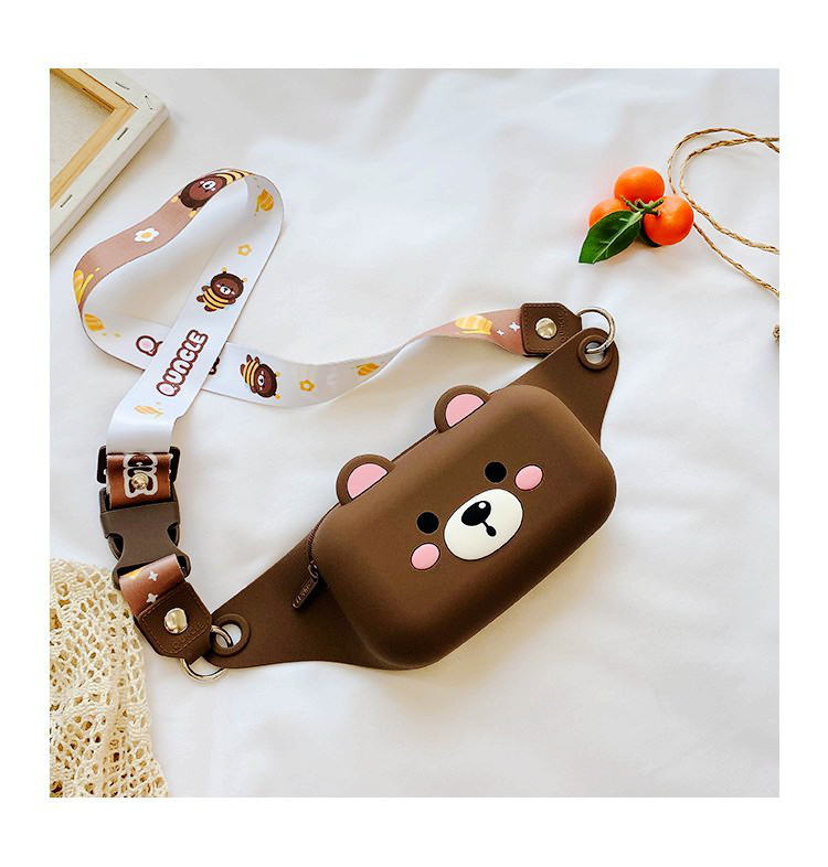 Children's Silicone Waist Bag Female Parent-Child Fashion Crossbody Chest Bag 2020 New Girl Cute Shoulder Bag Accessory Bag Children's Silicone Waist Bag Female Parent-Child Fashion Crossbody Chest Bag 2020 New Girl Cute Shoulder Bag Accessory Bag