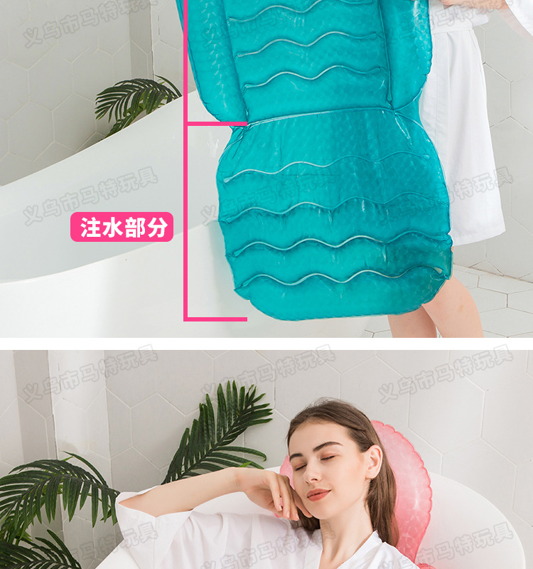 New Cross-Border Inflatable Spa Cushion Bathtub Butt Flap Backrest Sucker Beauty Hip Pad Chair Cushion Water Injection New Cross-Border Inflatable Spa Cushion Bathtub Butt Flap Backrest Sucker Beauty Hip Pad Chair Cushion Water Injection