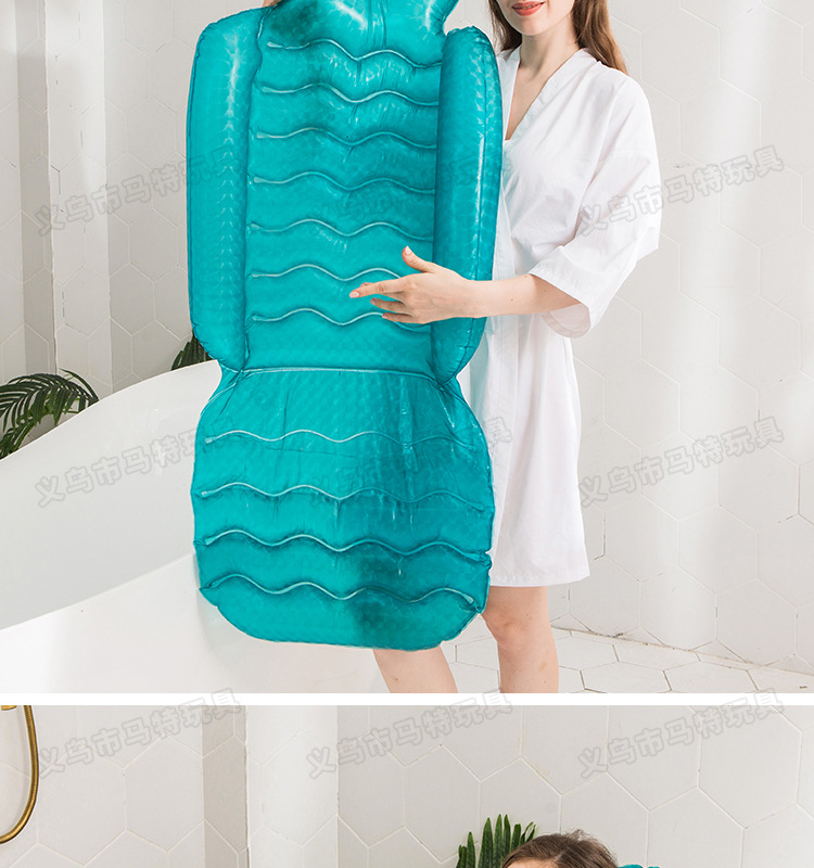 New Cross-Border Inflatable Spa Cushion Bathtub Butt Flap Backrest Sucker Beauty Hip Pad Chair Cushion Water Injection New Cross-Border Inflatable Spa Cushion Bathtub Butt Flap Backrest Sucker Beauty Hip Pad Chair Cushion Water Injection