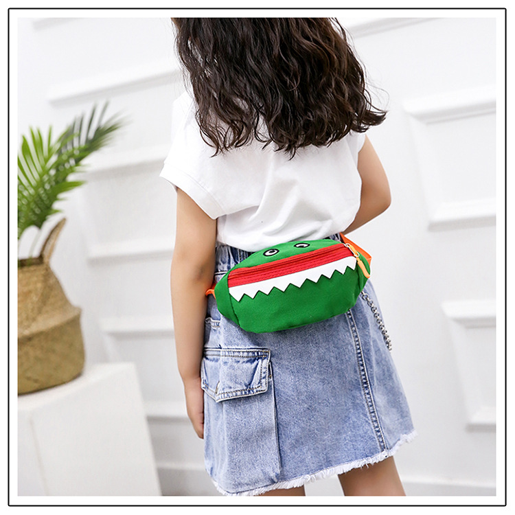 2021 New Cartoon Korean Style Children's Chest Pack Canvas Embroidered Baby Crossbody Bag Shark Children Smiley Waist Bag 2021 New Cartoon Korean Style Children's Chest Pack Canvas Embroidered Baby Crossbody Bag Shark Children Smiley Waist Bag