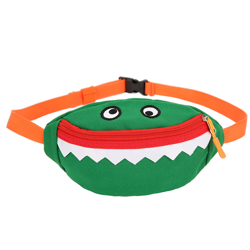 2021 New Cartoon Korean Style Children's Chest Pack Canvas Embroidered Baby Crossbody Bag Shark Children Smiley Waist Bag 2021 New Cartoon Korean Style Children's Chest Pack Canvas Embroidered Baby Crossbody Bag Shark Children Smiley Waist Bag