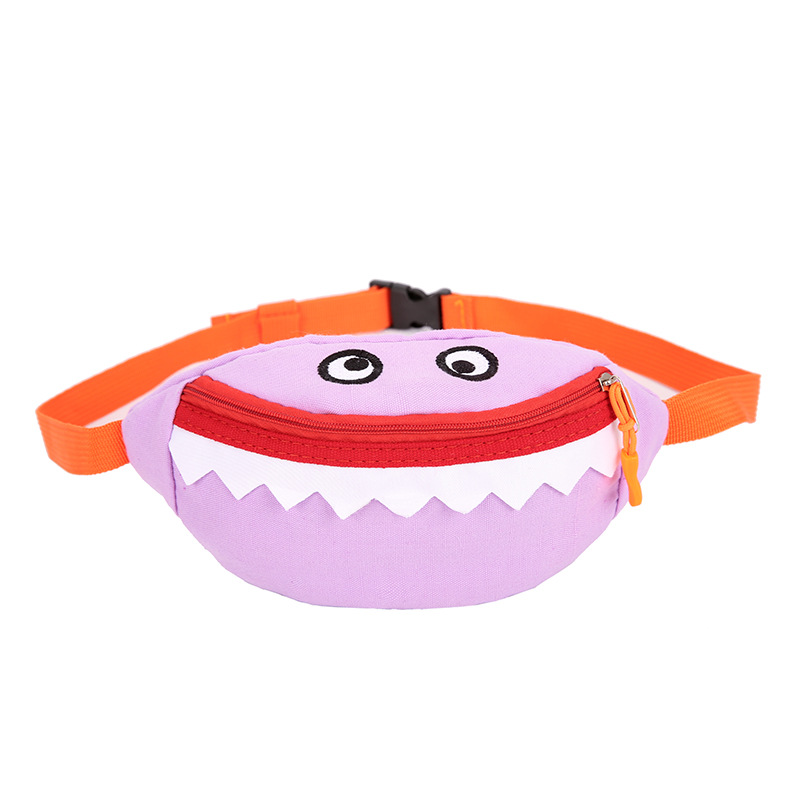 2021 New Cartoon Korean Style Children's Chest Pack Canvas Embroidered Baby Crossbody Bag Shark Children Smiley Waist Bag 2021 New Cartoon Korean Style Children's Chest Pack Canvas Embroidered Baby Crossbody Bag Shark Children Smiley Waist Bag