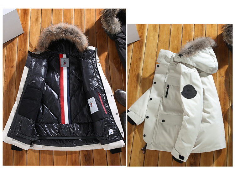 2021 New Winter Men's down Jacket Outdoor Work Clothes Thickening plus Size Fur Collar down Jacket Rolling Stone Lickitung Coat 2021 New Winter Men's down Jacket Outdoor Work Clothes Thickening plus Size Fur Collar down Jacket Rolling Stone Lickitung Coat