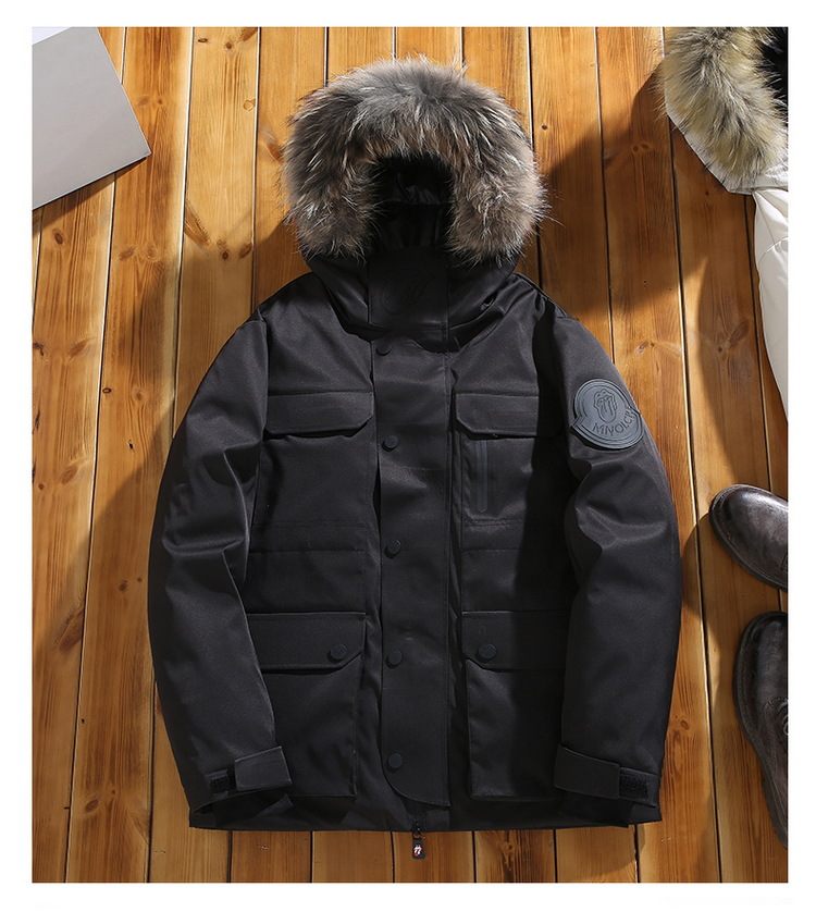 2021 New Winter Men's down Jacket Outdoor Work Clothes Thickening plus Size Fur Collar down Jacket Rolling Stone Lickitung Coat 2021 New Winter Men's down Jacket Outdoor Work Clothes Thickening plus Size Fur Collar down Jacket Rolling Stone Lickitung Coat