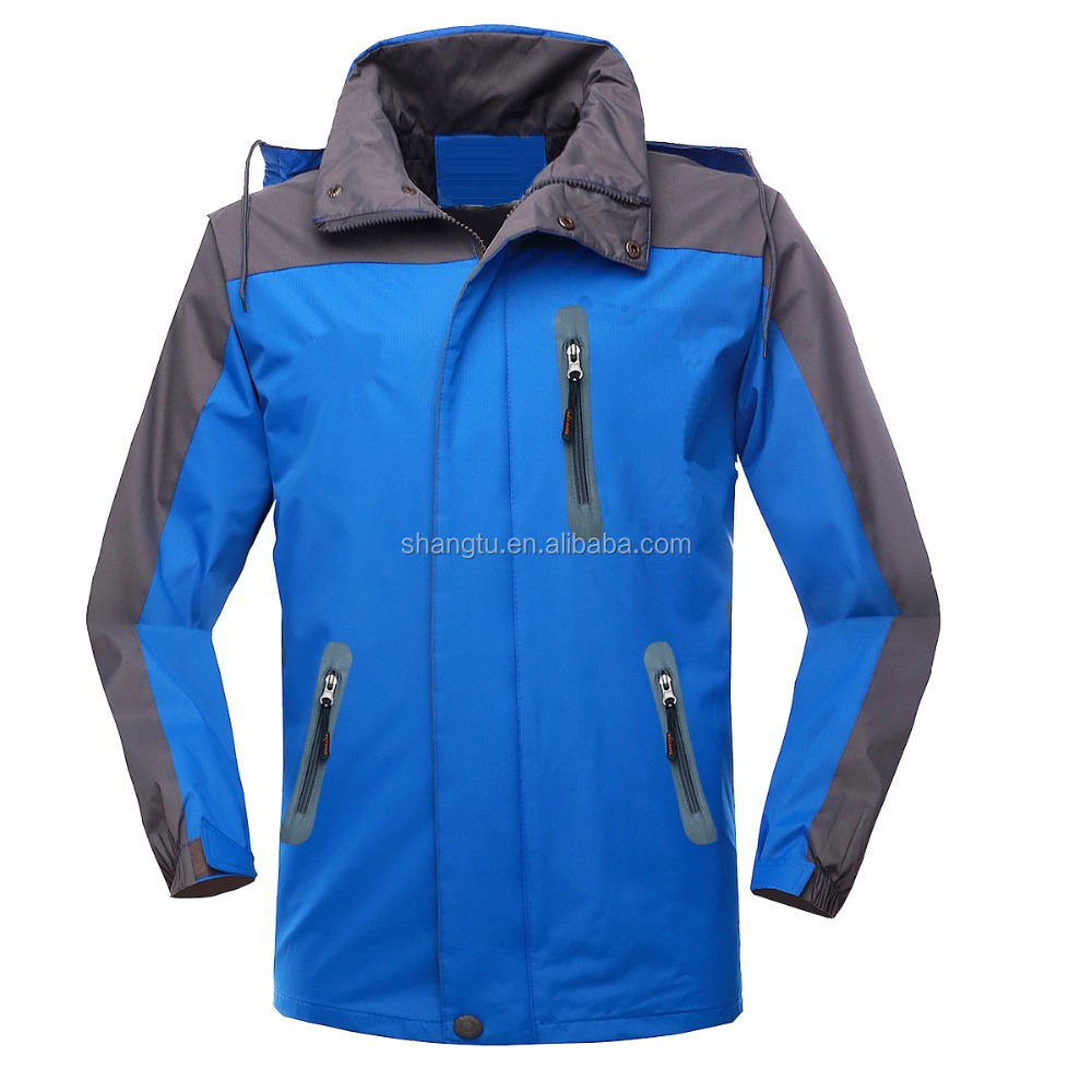 Thickening Double velvet parka outdoor jacket snowboarding j