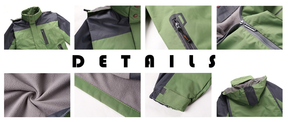 Thickening Double velvet parka outdoor jacket snowboarding j Thickening Double velvet parka outdoor jacket snowboarding j