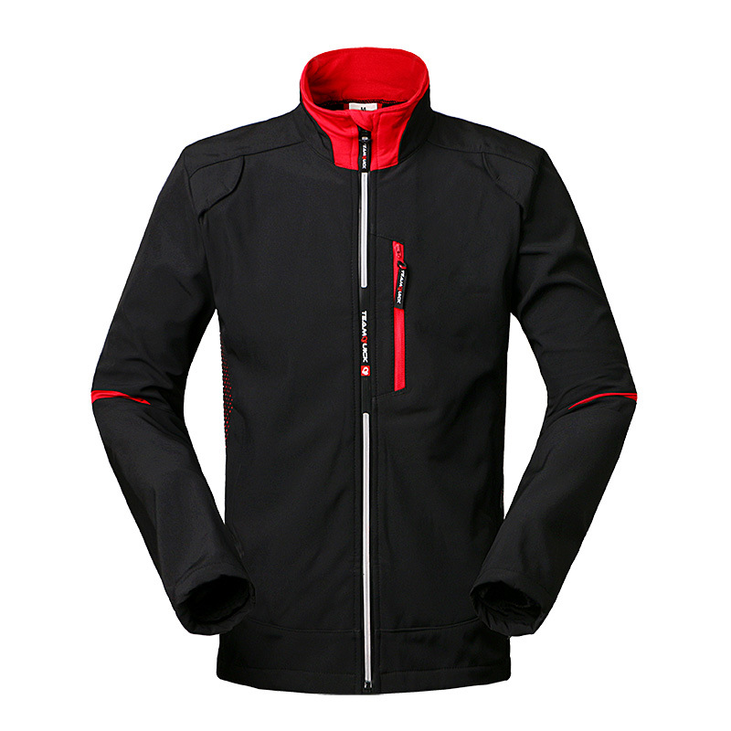 Autumn and Winter Outdoor Cycling Clothes Suit Long-Sleeved Men&#039;s and Women&#039;s Fleece Thickening Thermal and Windproof Bicycle Motorcycle Jacket