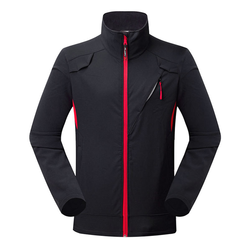 Autumn and Winter Outdoor Cycling Clothes Suit Long-Sleeved Men&#039;s and Women&#039;s Fleece Thickening Thermal and Windproof Bicycle Motorcycle Jacket