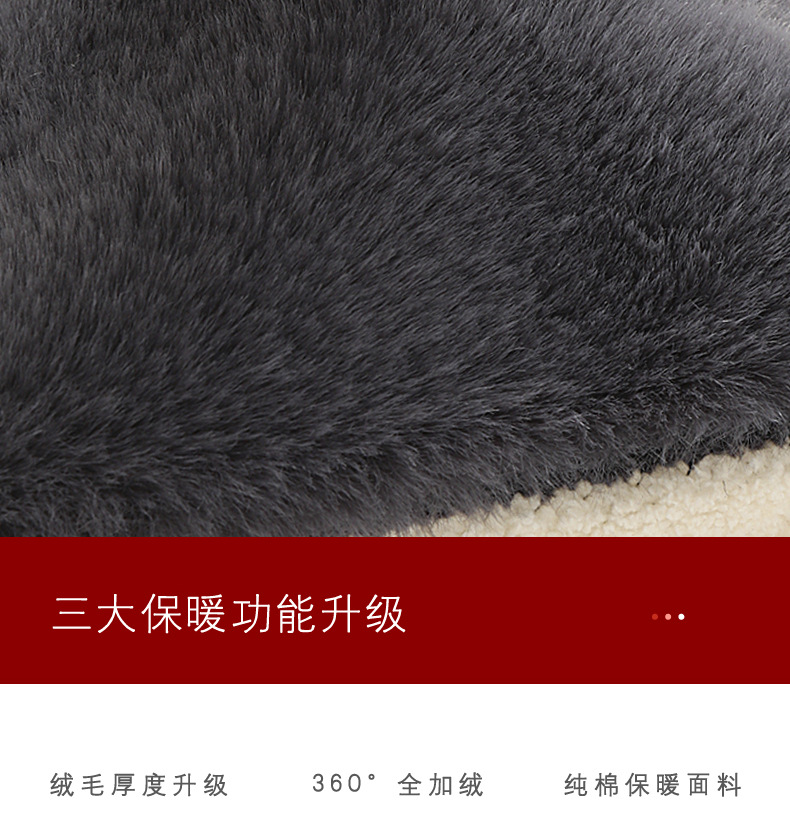 New Product Free Shipping Autumn Winter Berber Fleece Warm Kneecap Heating plus-Sized Thick Kneecap Warm Knee Cover High Elastic Insulation