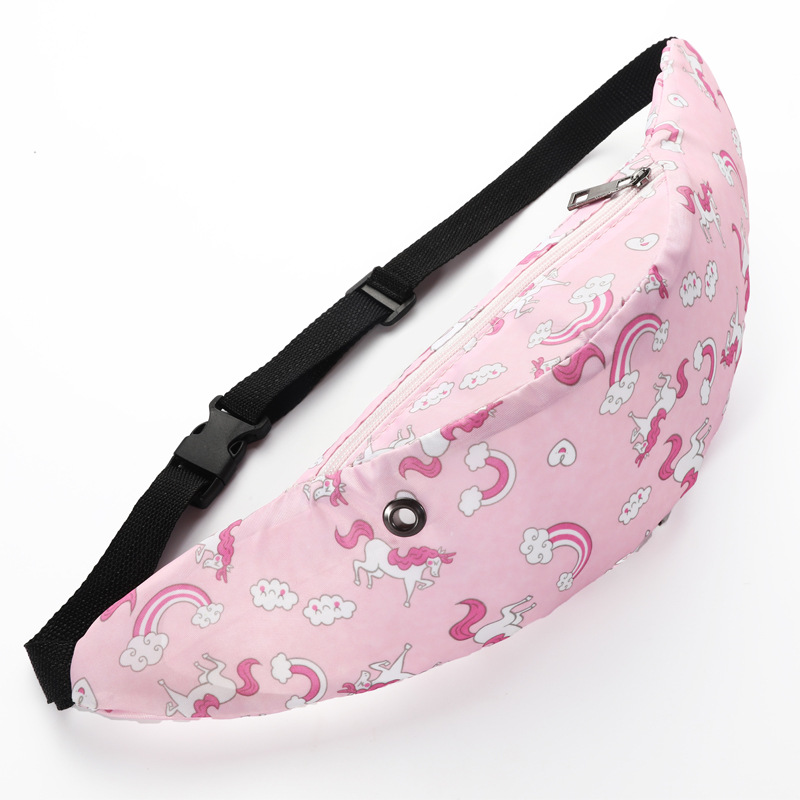 2019 Spring and Summer New Sports Waist Pack Digital Printing Unicorn Outdoor Pocket Sports Travel Casual Women Bag 2019 Spring and Summer New Sports Waist Pack Digital Printing Unicorn Outdoor Pocket Sports Travel Casual Women Bag