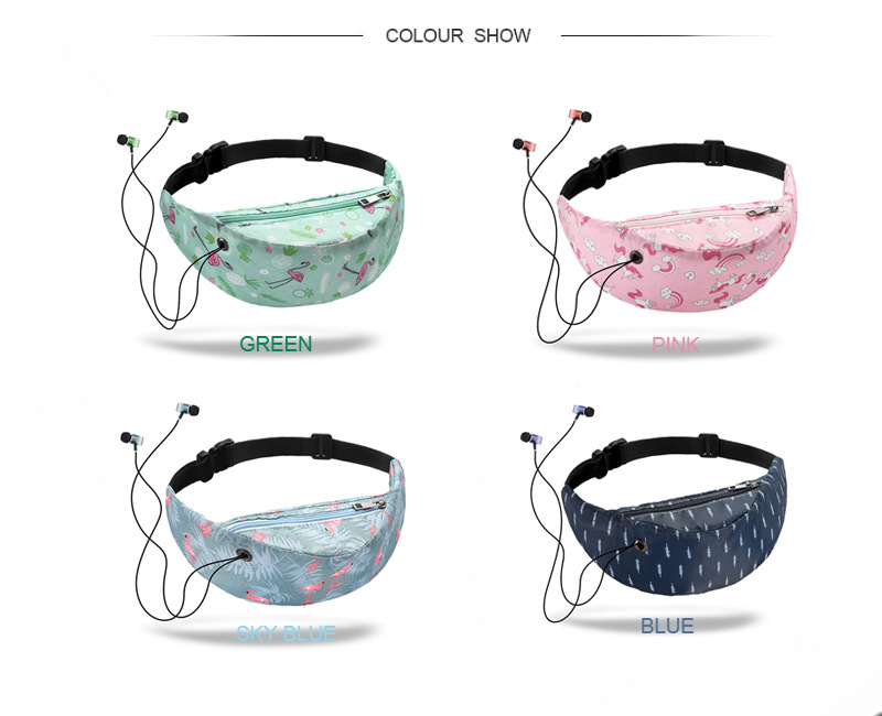 2019 Spring and Summer New Sports Waist Pack Digital Printing Unicorn Outdoor Pocket Sports Travel Casual Women Bag 2019 Spring and Summer New Sports Waist Pack Digital Printing Unicorn Outdoor Pocket Sports Travel Casual Women Bag