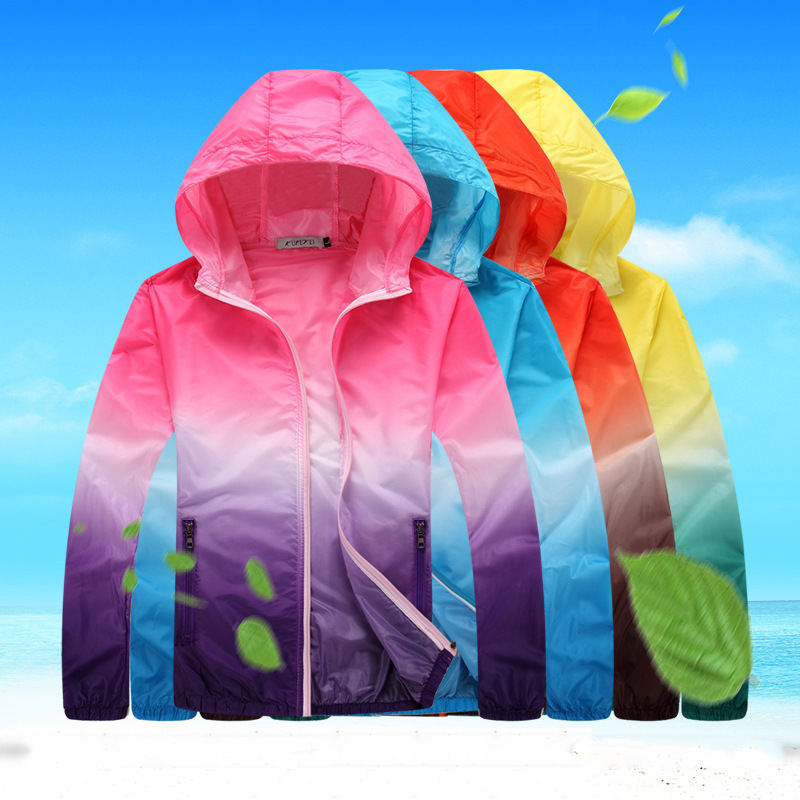 Couple Wear Lightweight UV-Proof Jacket Sun Protection Clothing Women&#039;s Large Size Sun Protection Clothing Men&#039;s Outdoor Sports Skin Trench Coat