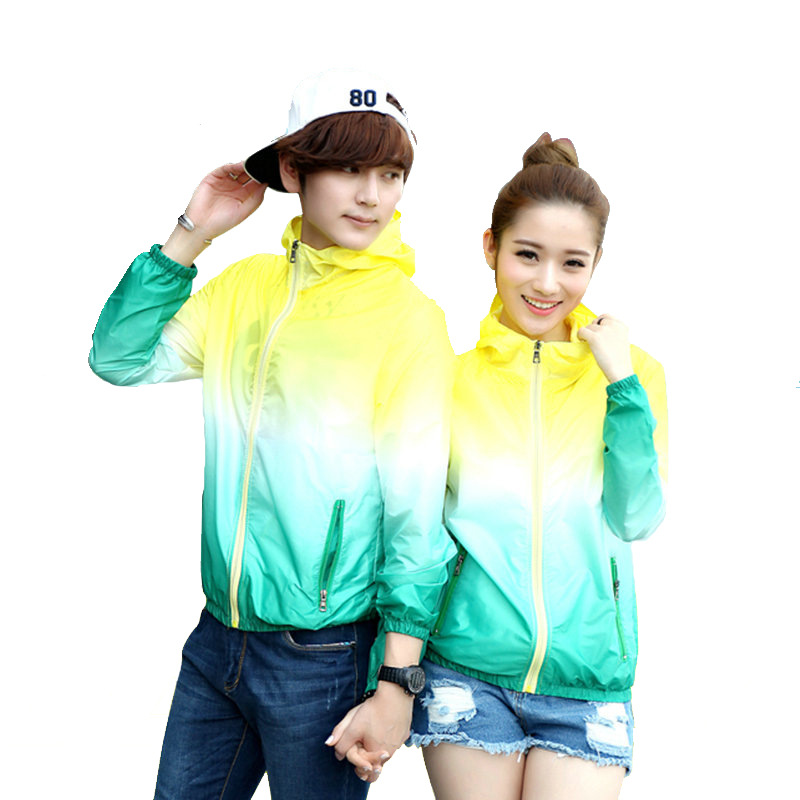 Couple Wear Lightweight UV-Proof Jacket Sun Protection Clothing Women&#039;s Large Size Sun Protection Clothing Men&#039;s Outdoor Sports Skin Trench Coat